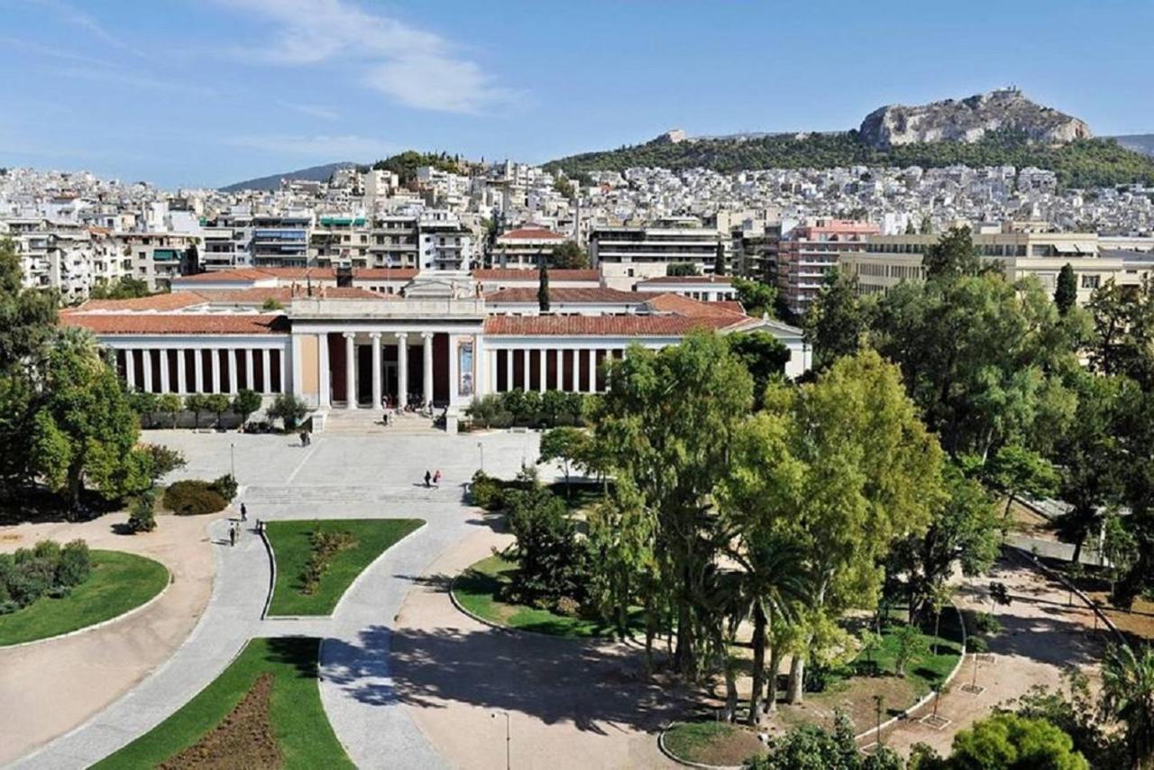 Jupiter Boutique Apartment Next To Athens Museum Exteriör bild